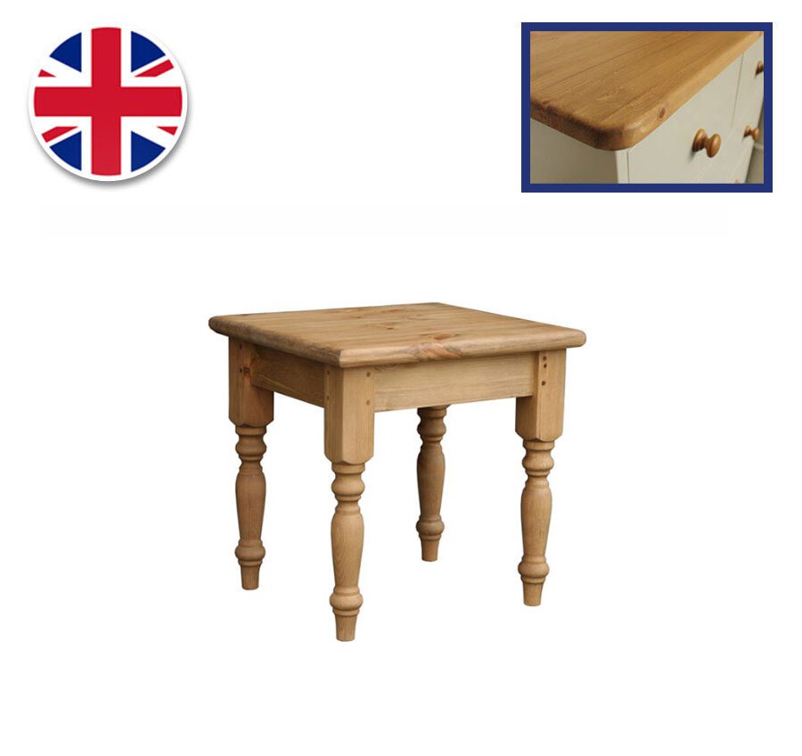 Pine and Painted Dressing Table Stool