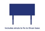 Headboard struts