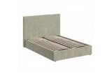 FW Upholstered ottoman marbled sand 2