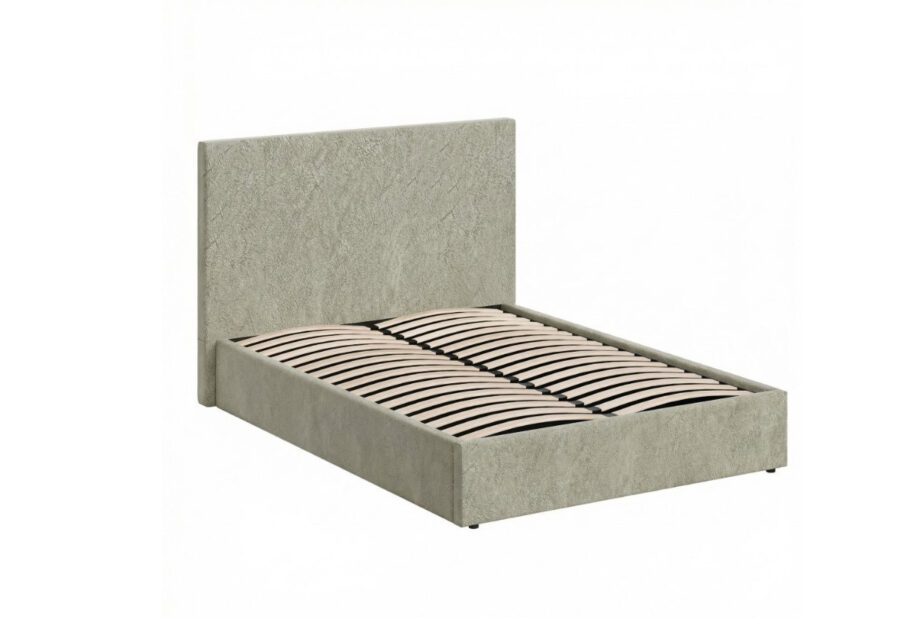 FW Upholstered ottoman marbled sand 2 FW Upholstered ottoman marbled sand 2